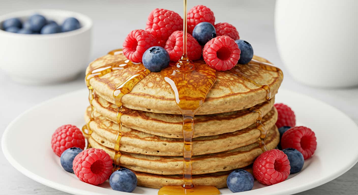 Protein Pancakes with Berries